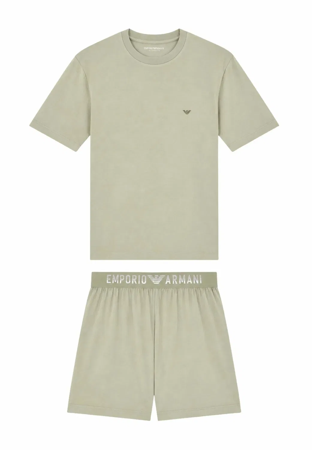 Пижамный комплект Pigiama uomo set - пижамный комплект Emporio Armani, Salvia — фото 2