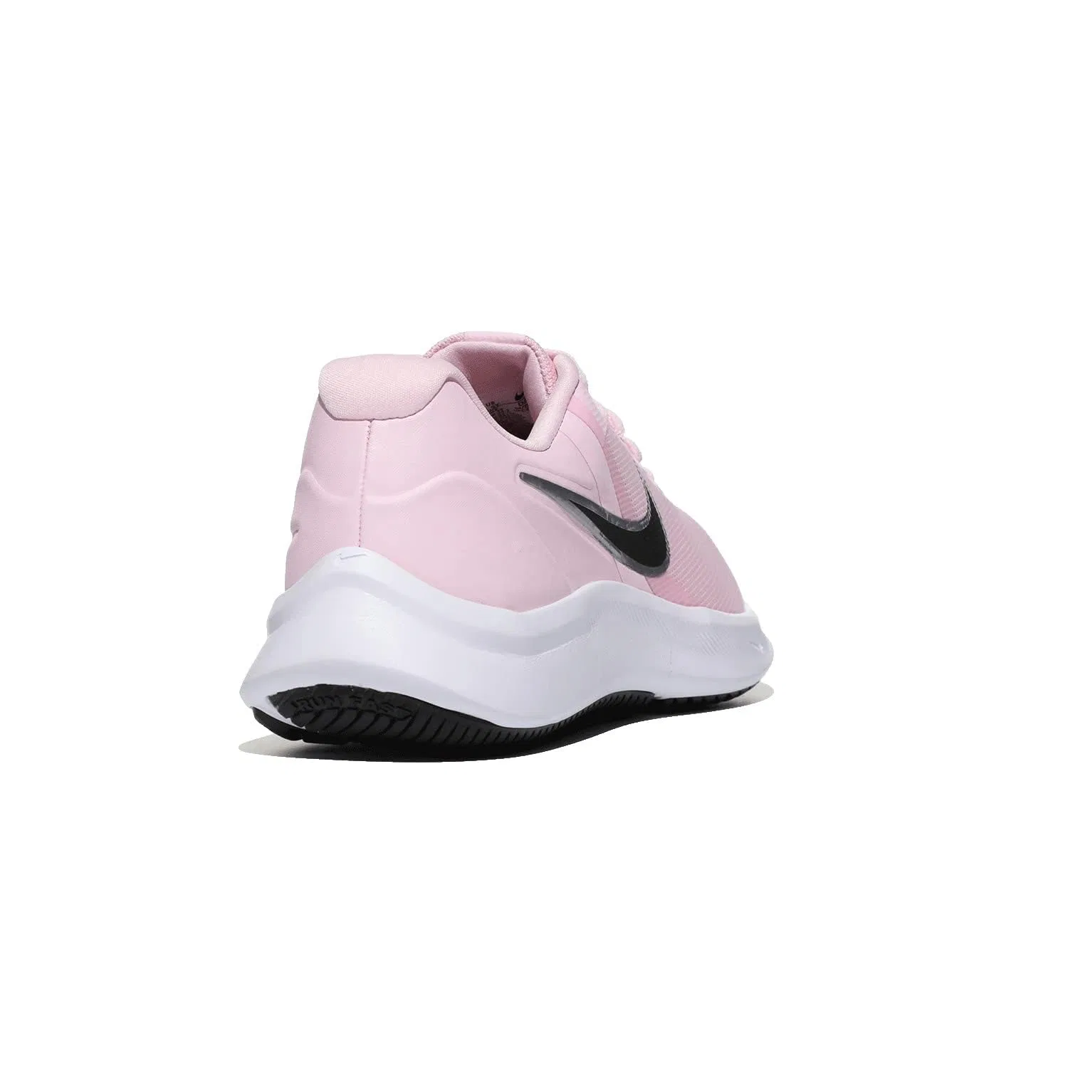 Детские кроссовки для мальчиков с шнуровкой Star Runner 3 NIKE, Pink Foam Black — фото 4