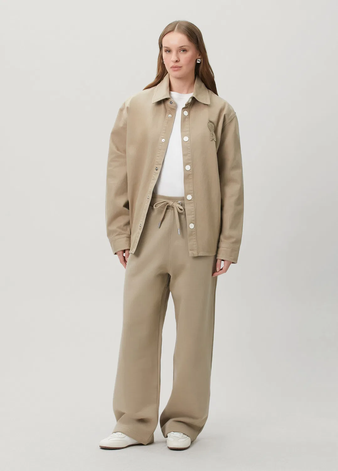 Спортивные брюки Ami Paris, bej