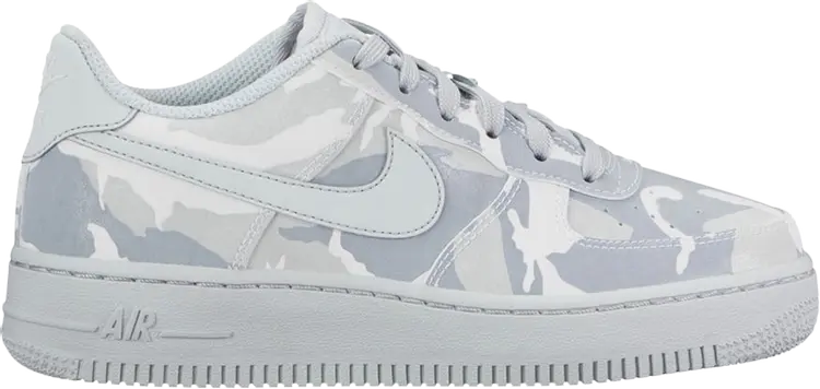 

Кроссовки Nike Air Force 1 LV8 GS 'White Camo', белый