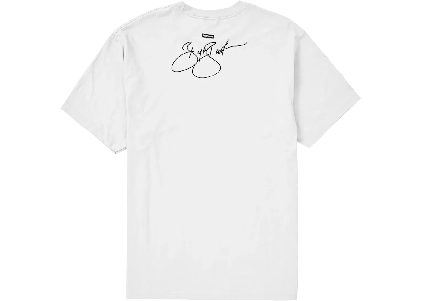 Мужская футболка с принтом Supreme Buju Banton Wake The World Tee, White — фото 2