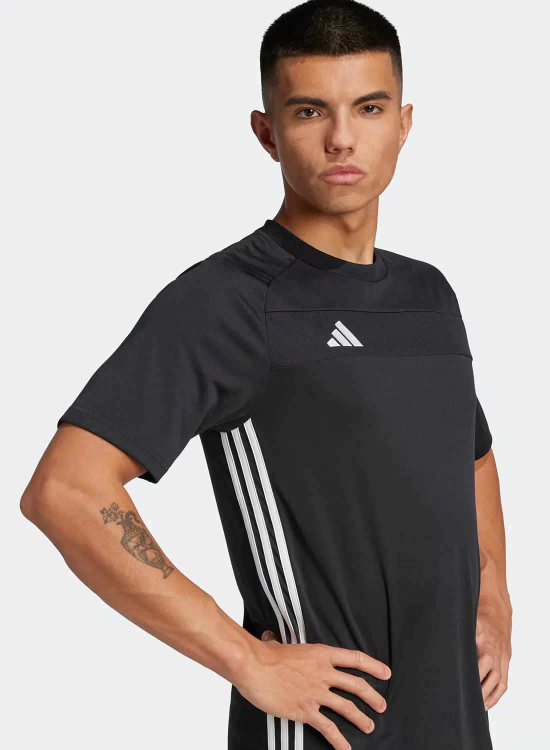 Футболка с коротким рукавом Tiro25 essential Adidas, черный — фото 4