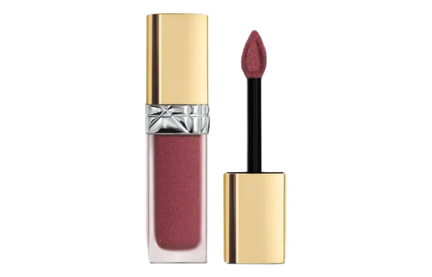 

DIOR Ограниченный выпуск 2024 Christmas Blue Gold блеск для губ матовый легко растушевывается натуральный 6мл