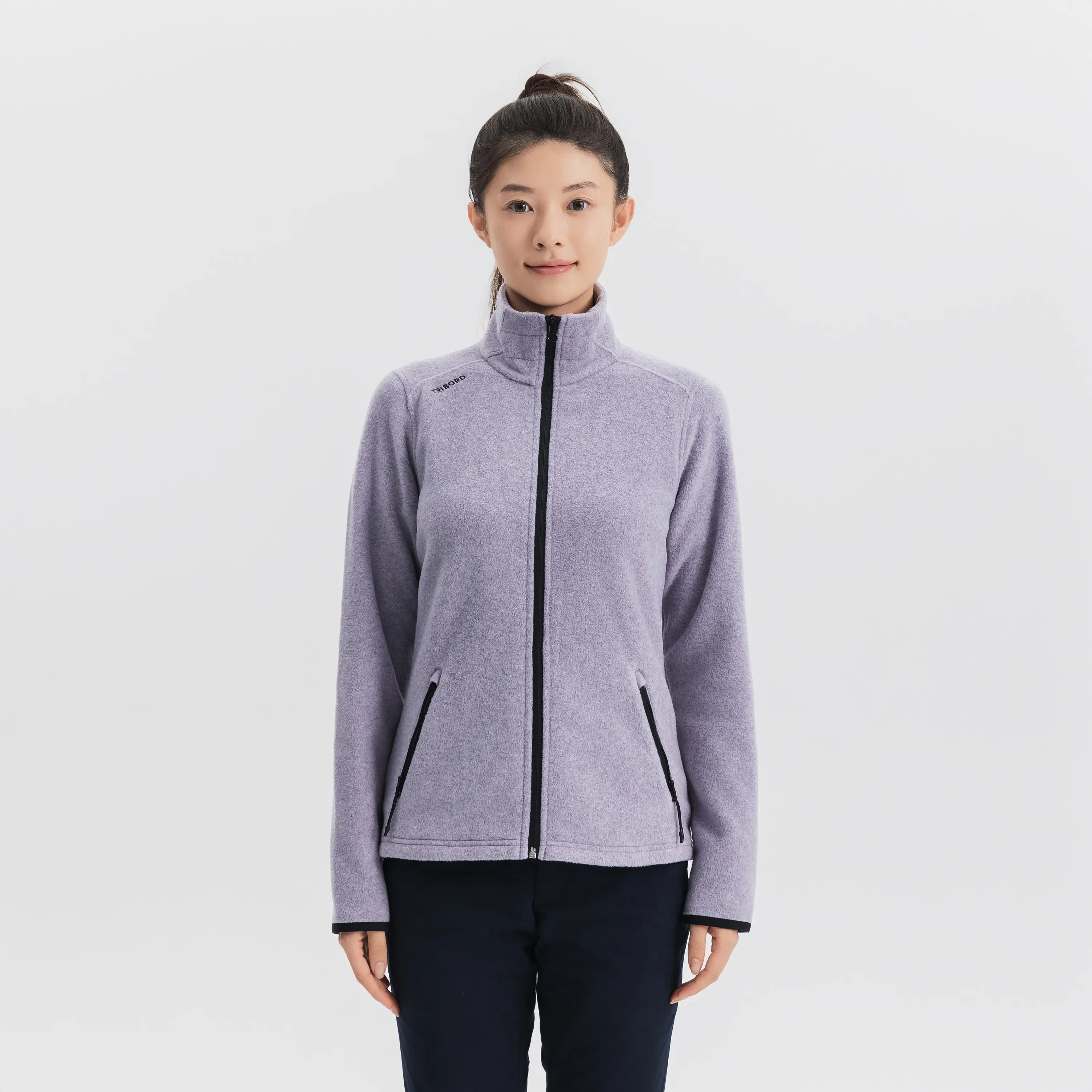 

Женская флисовая яхтенная куртка Tribord 100 фиолетовая