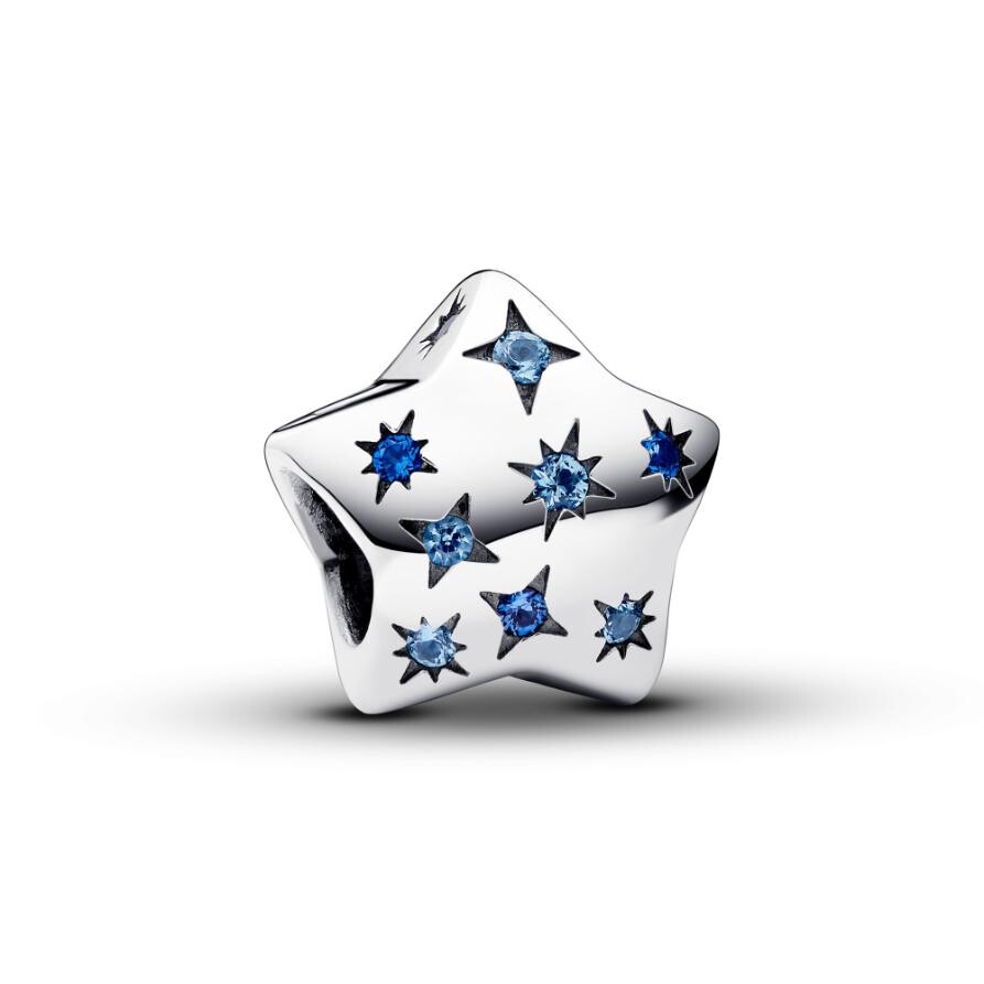 

Шарм Bold Sparkling Star Pandora, стерлинговое серебро