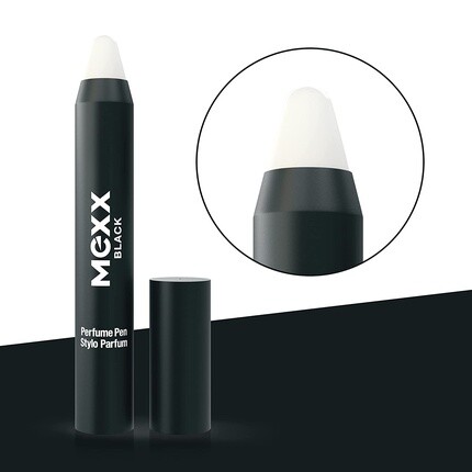 Mexx Black Woman Parfum to Go цветочно-фруктовый женский парфюмерный стик с кремовой текстурой идеально подходит для путешествий 3g — фото 3