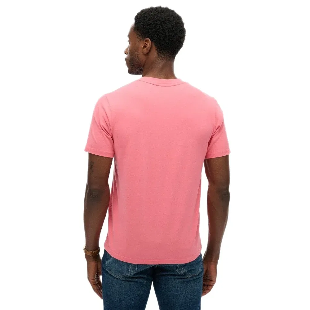 Футболка с коротким рукавом Outdoor Stripe Logo Rlxd Superdry, розовый — фото 2