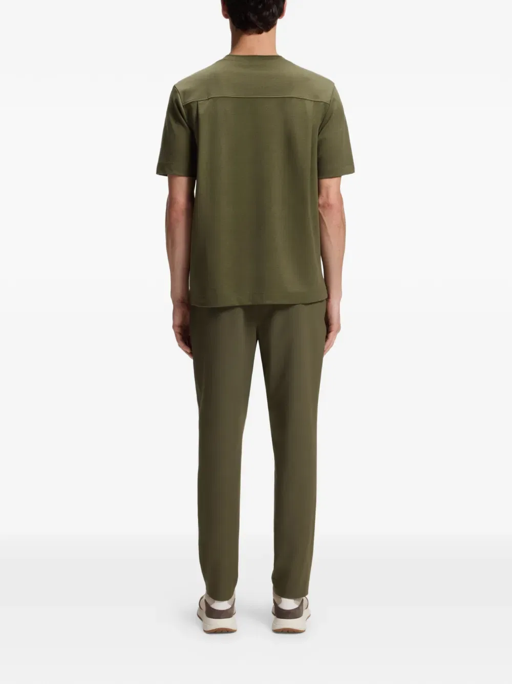 Футболка BOSS, цвет Olive Green — фото 3