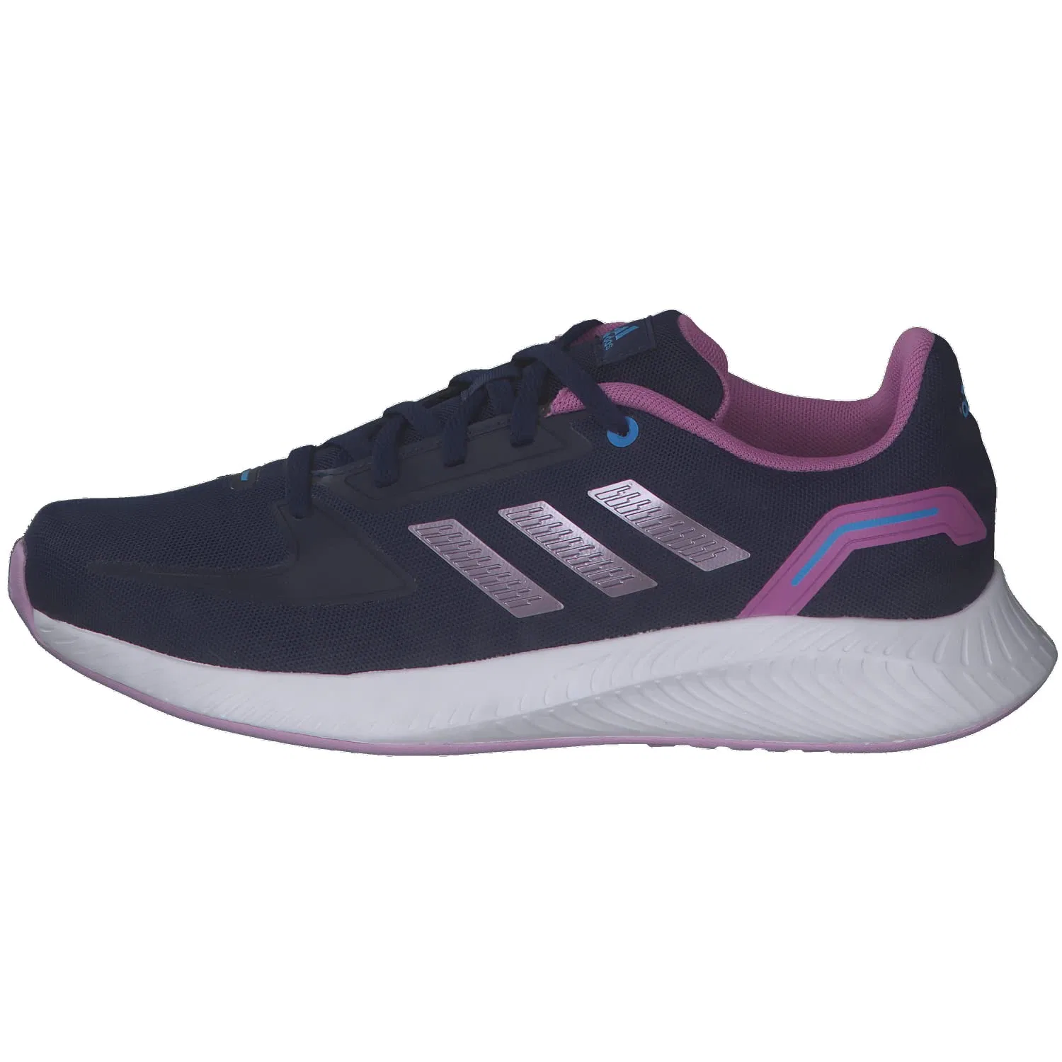 Детские кроссовки для мальчиков Runfalcon 2.0k adidas, 2-Dark Blue Matt Purple Met Pulse Lilac — фото 2