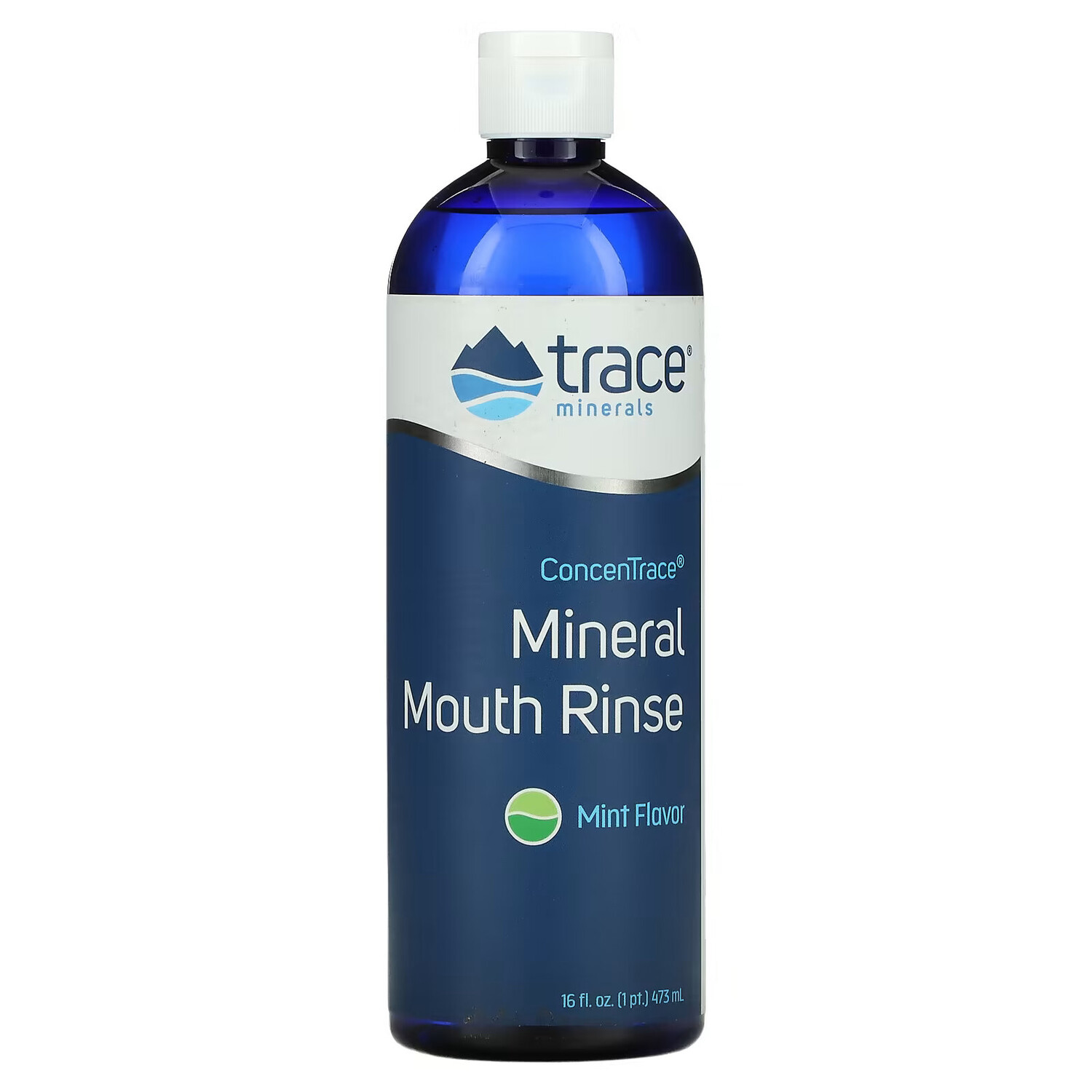 Ополаскиватель Trace Minerals для полости рта с мятой, 473 мл — фото 2