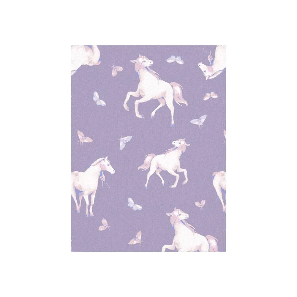 Комплект из 2 футболок без рукавов Horse Mini Name It, фиолетовый — фото 4