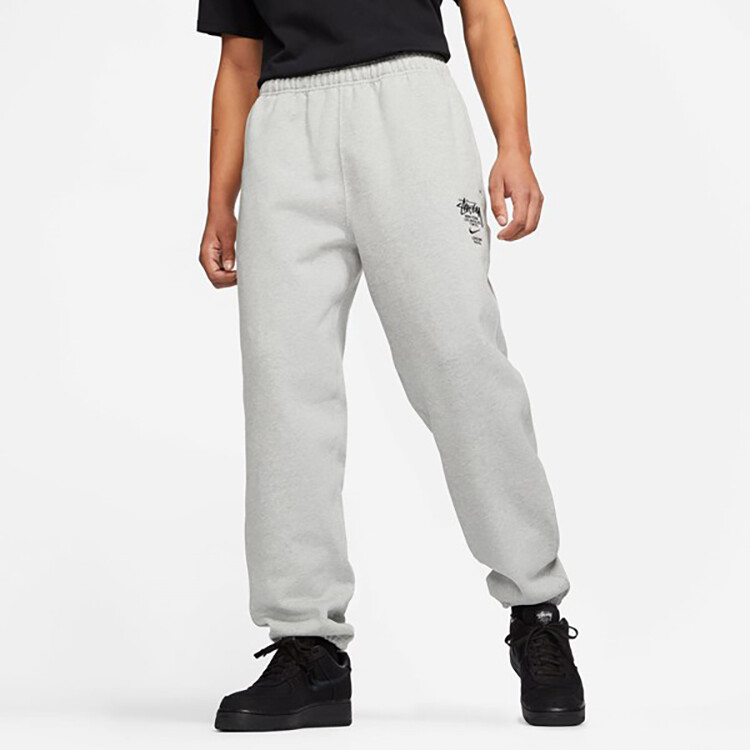 Трикотажные спортивные штаны Nike X Nike Co-branded Series для мужчин, серые Stussy, серый — фото 3
