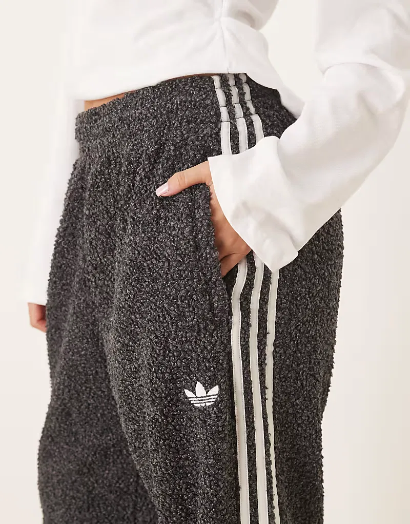 Брюки спортивные букле Firebird Adidas Originals, черный — фото 4