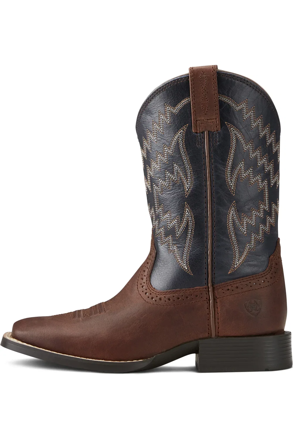 Детские ботинки ковбойские Tycoon Ariat, Brazen Brown/Arizona Sky — фото 2