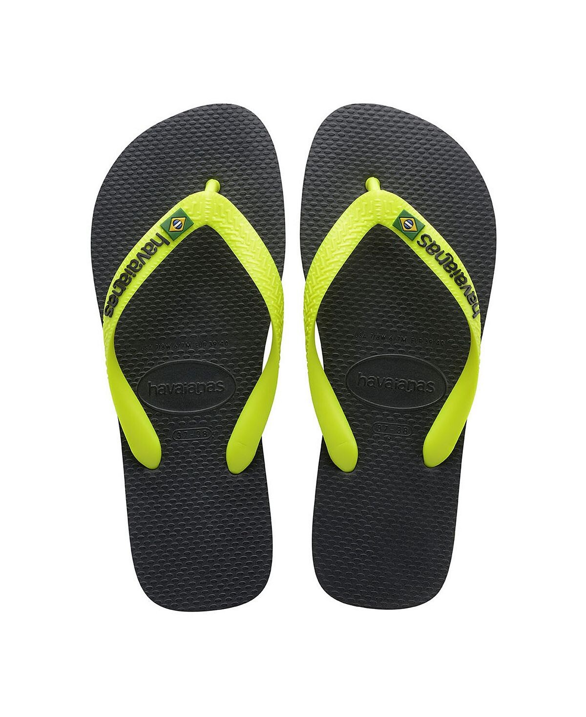 

Мужские шлепанцы с логотипом brazil logo Havaianas, мульти
