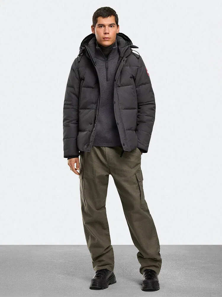 Пуховик Windham Parka CANADA GOOSE, Charcoal Gray — фото 2