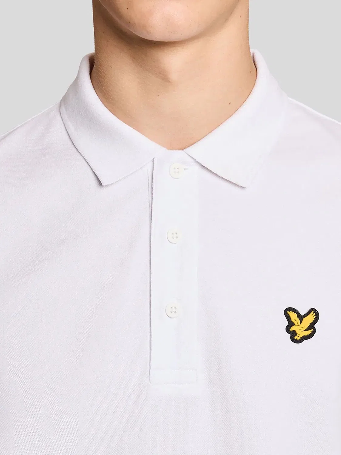 Поло Lyle & Scott Core Sports, белый — фото 3