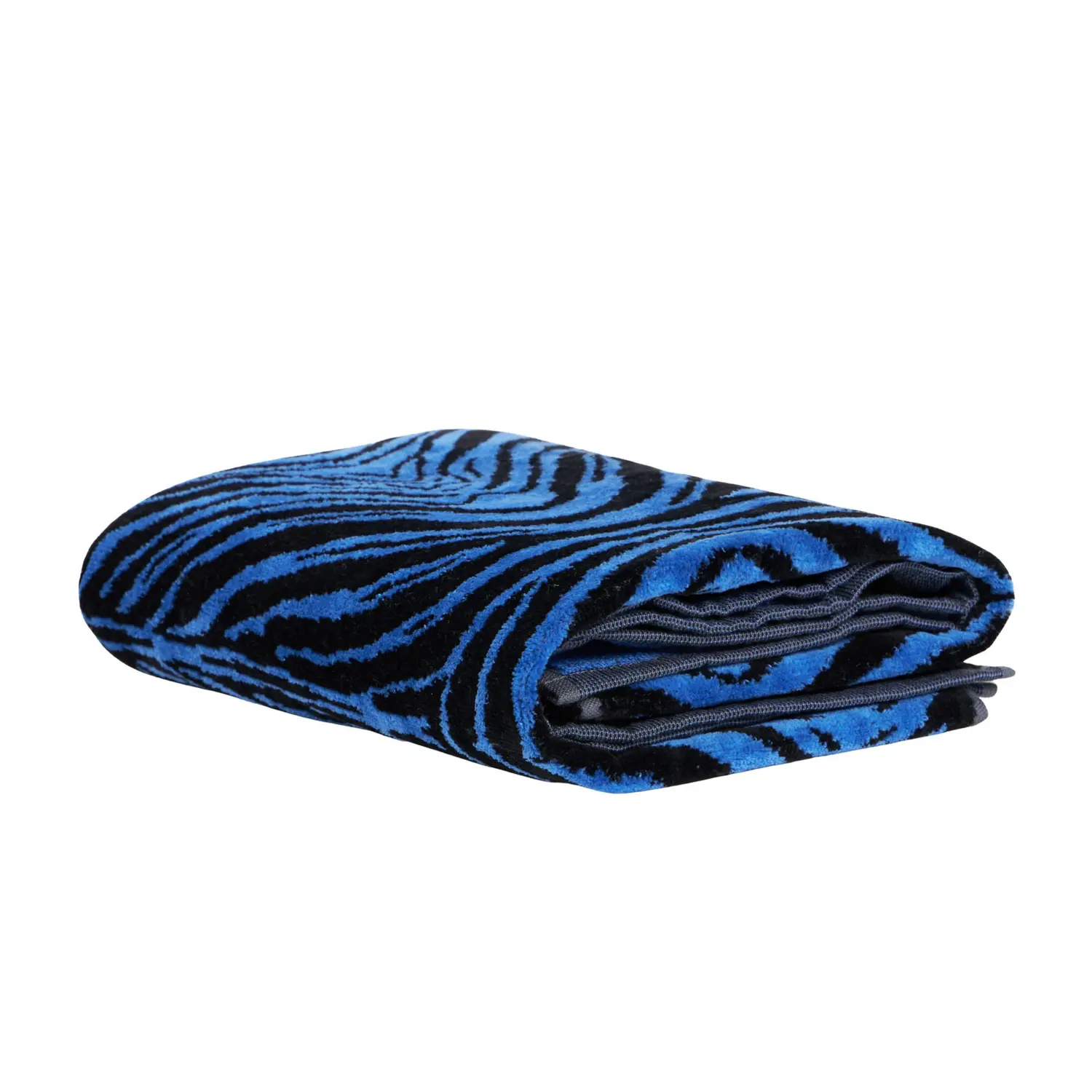 

Полотенце Roberto Cavalli Bath Sponge Mirror Zebra 95×180, синий