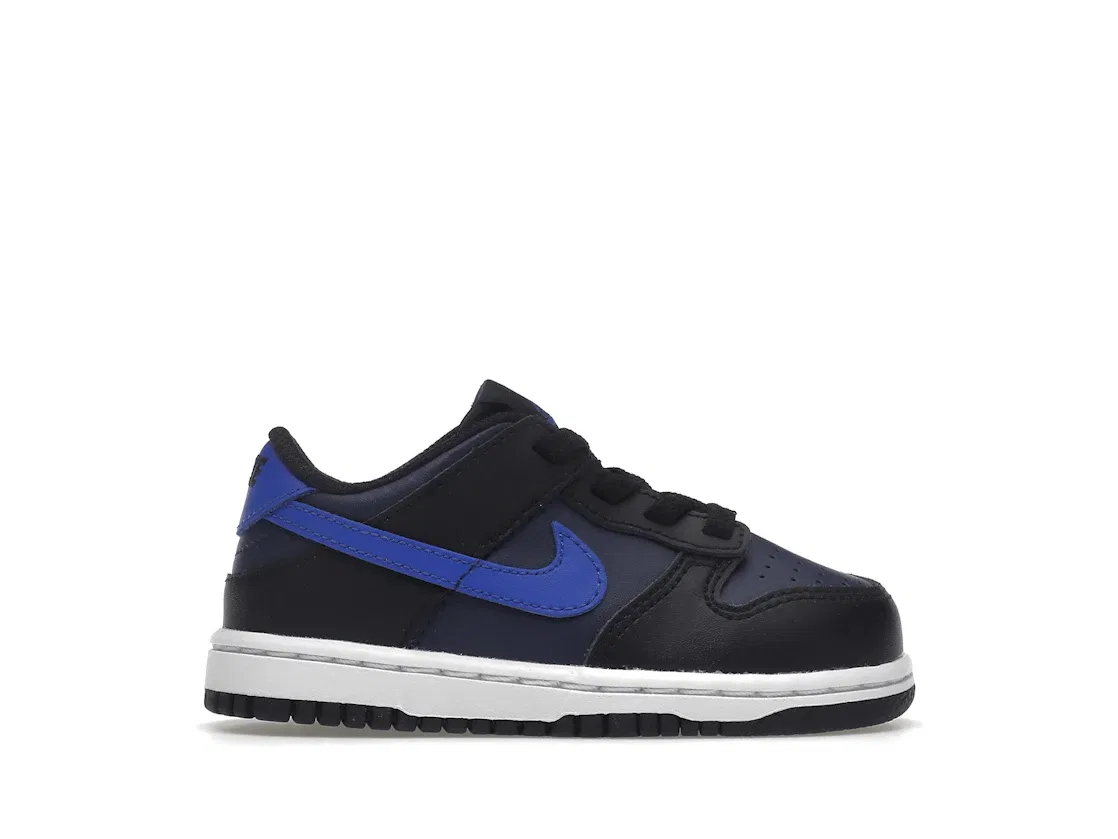Детские кроссовки Nike Dunk Low Midnight Navy, Midnight Navy/Black/Game Royal