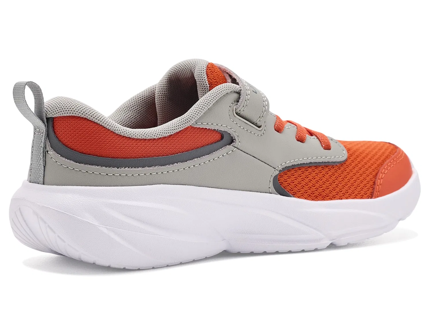 Детские кроссовки Pre School Surge 5 с альтернативной застежкой (для малышей) Under Armour Kids, Outrageous Orange/White/Titanium — фото 4