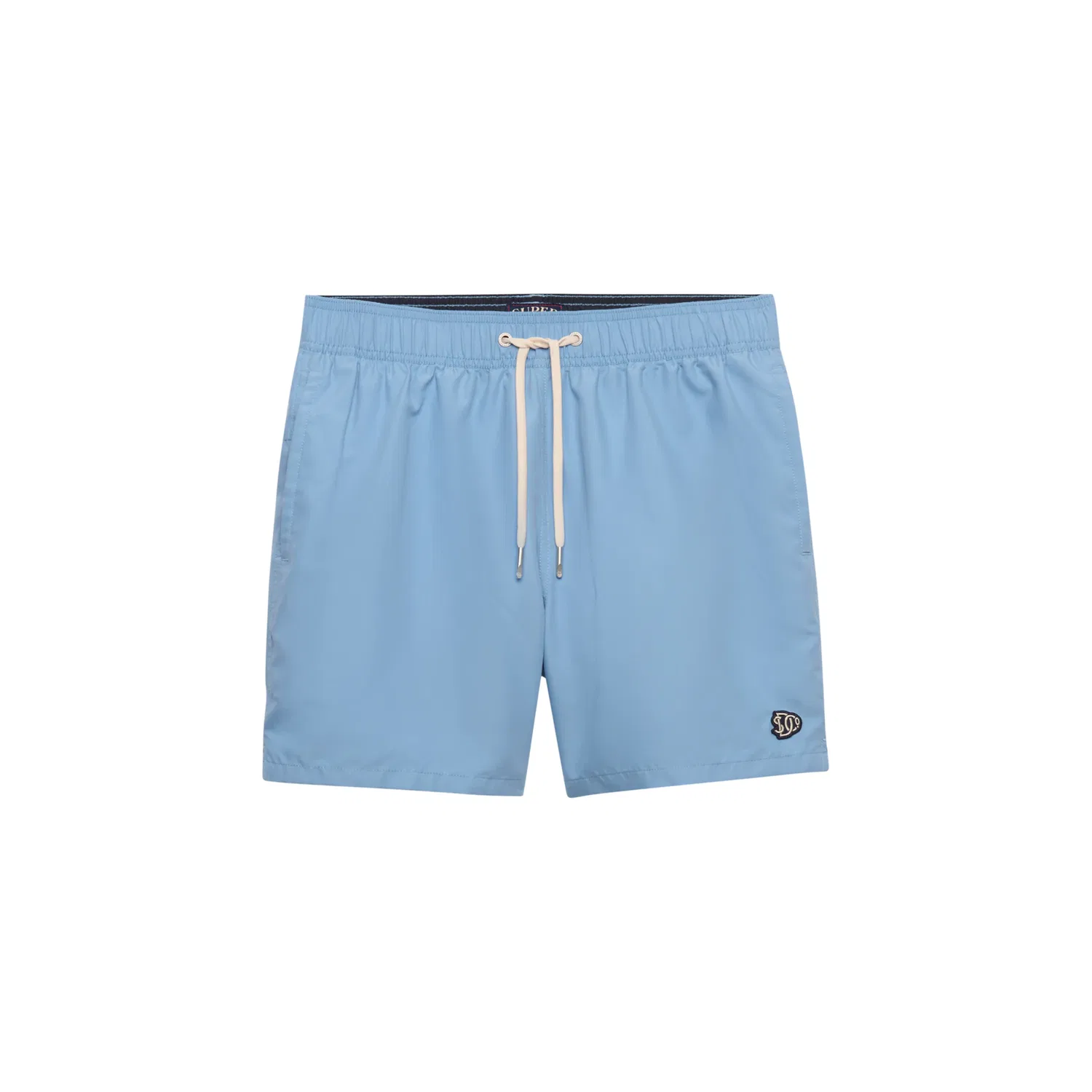Мужские плавки с вышитым логотипом Superdry, Endless Sky Blue — фото 3