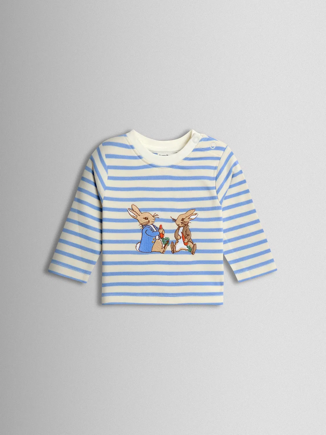 Комплект из топа и леггинсов с аппликацией Peter Rabbit Jojo Maman Bébé, синий — фото 3