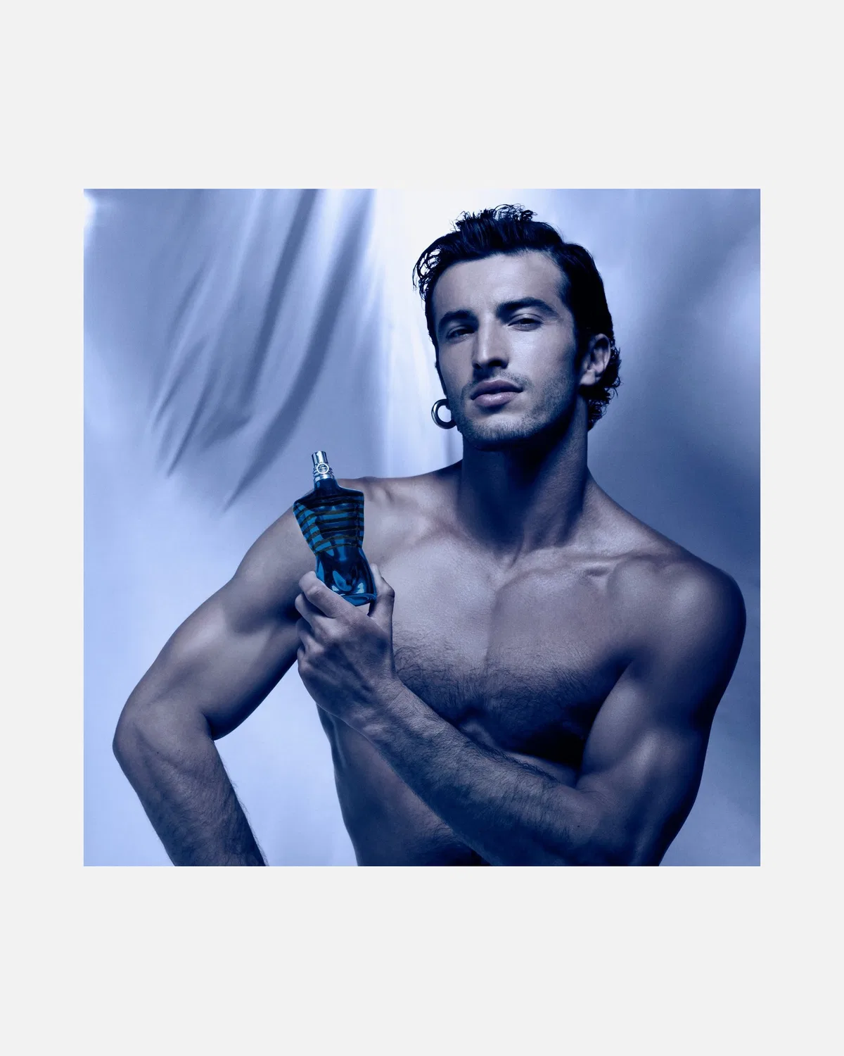 Парфюмерная вода Le Male в синем цвете Jean Paul Gaultier, 75 Ml — фото 4