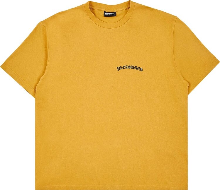 

Футболка Pleasures Neural Heavyweight T-Shirt 'Squash', желтый