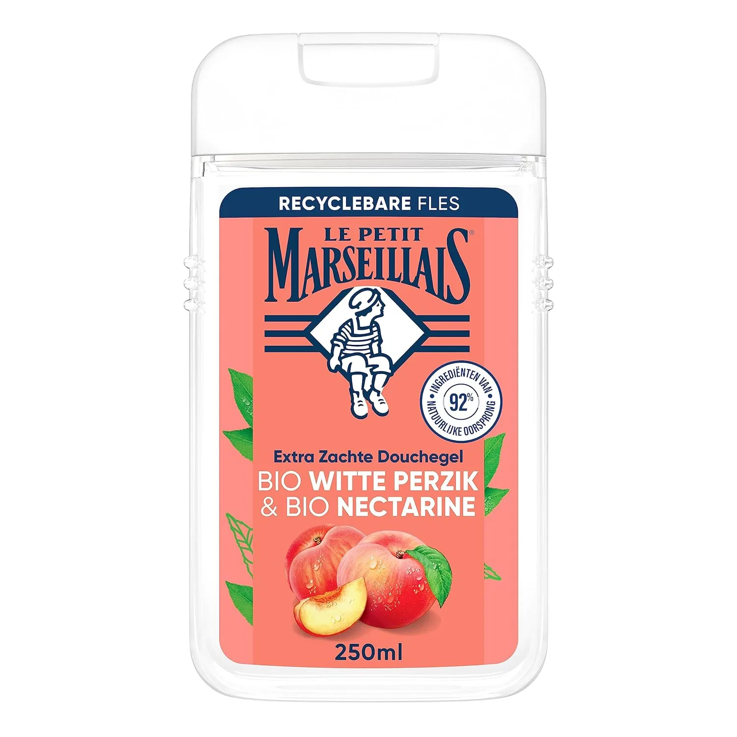 Гель для душа Organic White Peach & Organic Nectarine, Le Petit Marseillais, 12 x 250 мл