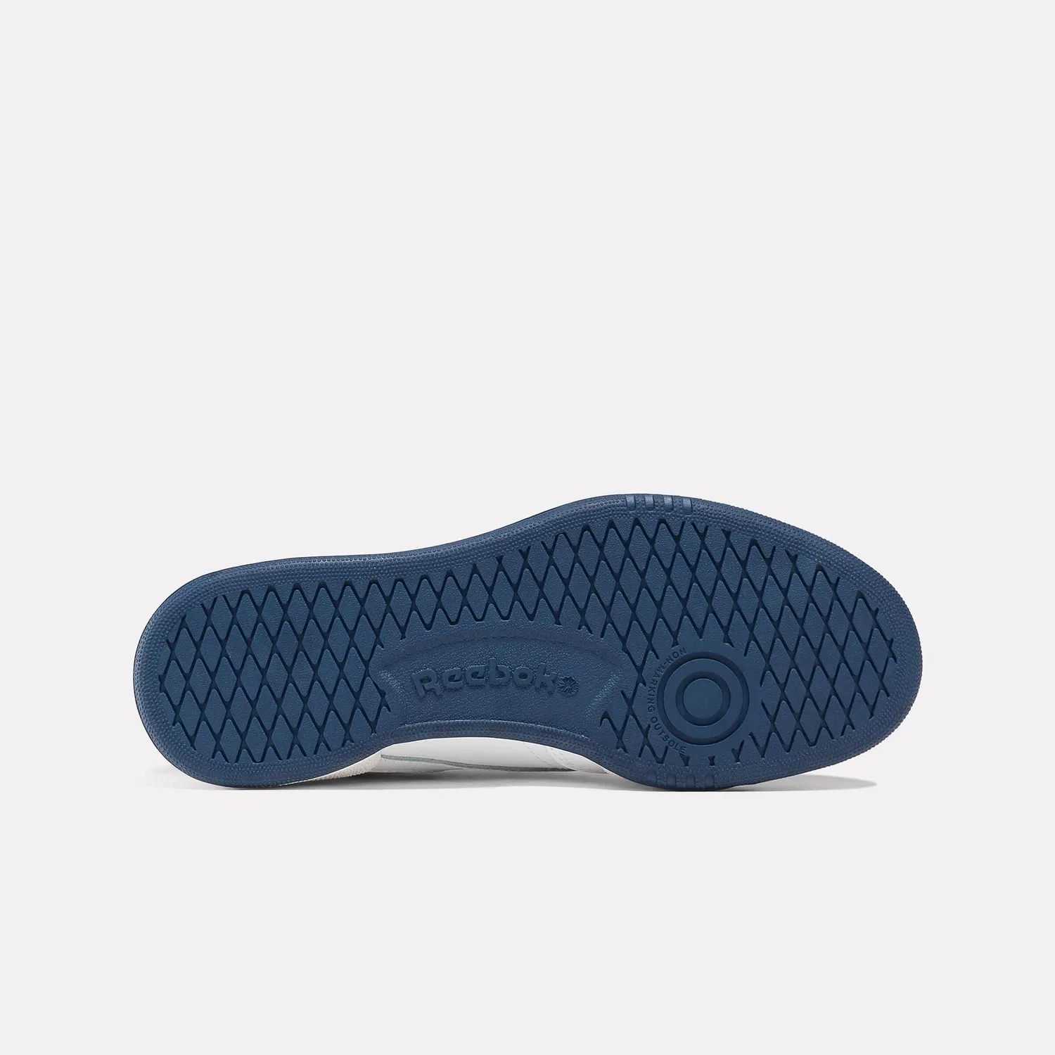 Детские кроссовки для мальчиков кожаные Club C Reebok, Ftwwht Uniblu Chalk — фото 4