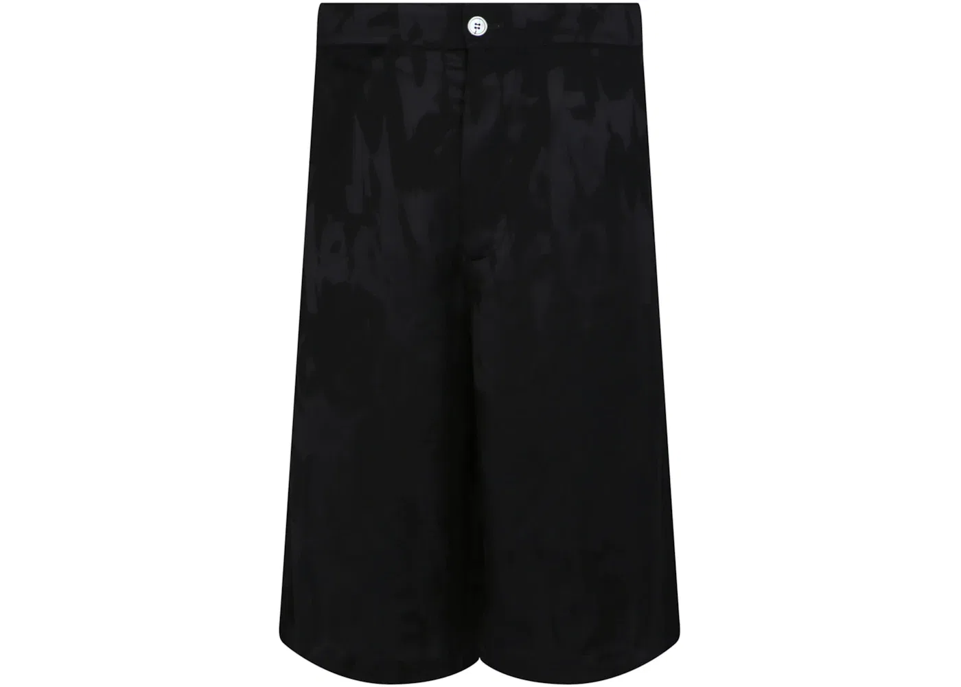 Мужские шорты с принтом Alexander McQueen Logo Jacquard Shorts, Black Black