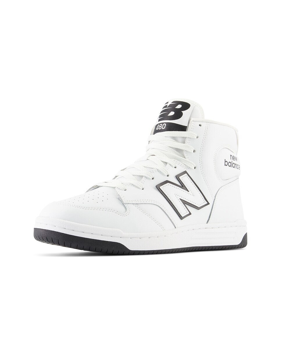 Кроссовки New Balance Retro Basket 480, белый — фото 3