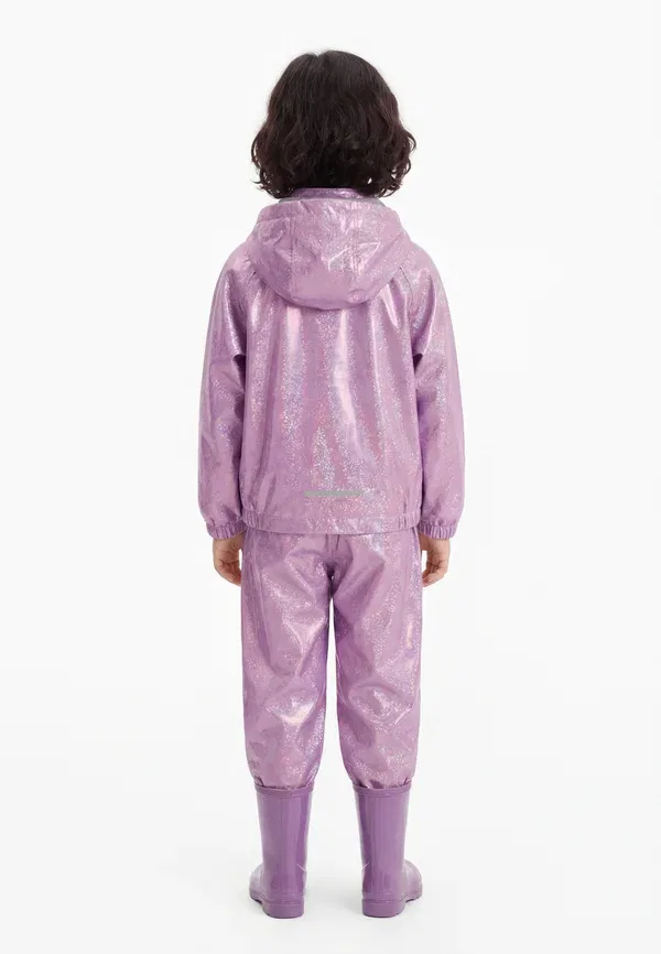 Дождевой комплект водонепроницаемый Nmfdr rain glitter set Name It, Iris Orchid — фото 2