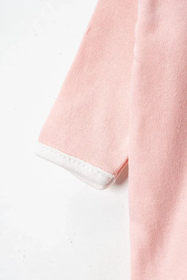 Детский комплект комбинезонов для девочек с принтом Sportswear Enia Baby, Beige — фото 3