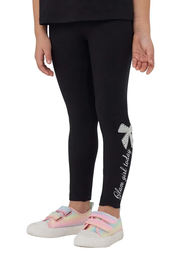 Леггинсы с принтом Leggings - trousers Terranova, черный — фото 4