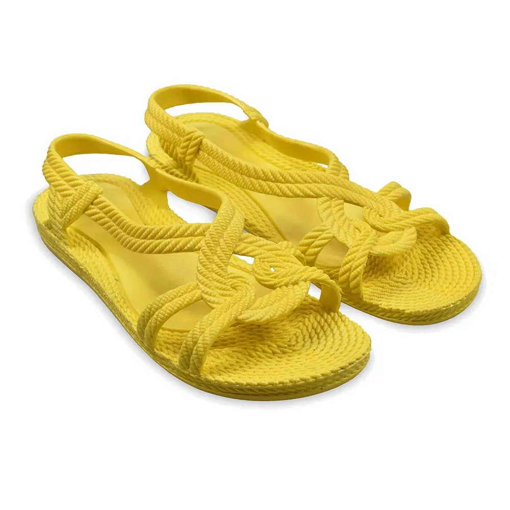 Детские сандалии с перекрестными ремешками Esmirna Brasileras, Yellow