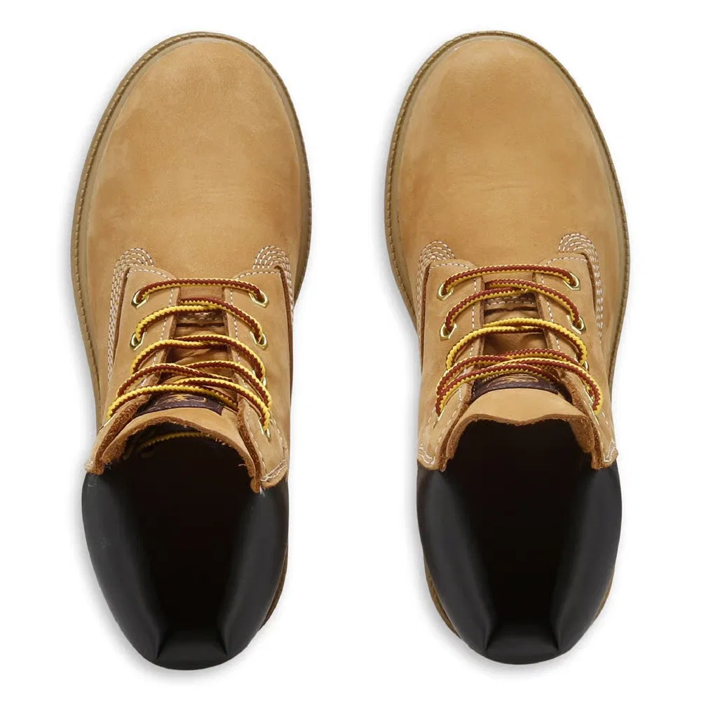 Детские классические водонепроницаемые ботинки Timberland, Wheat — фото 4