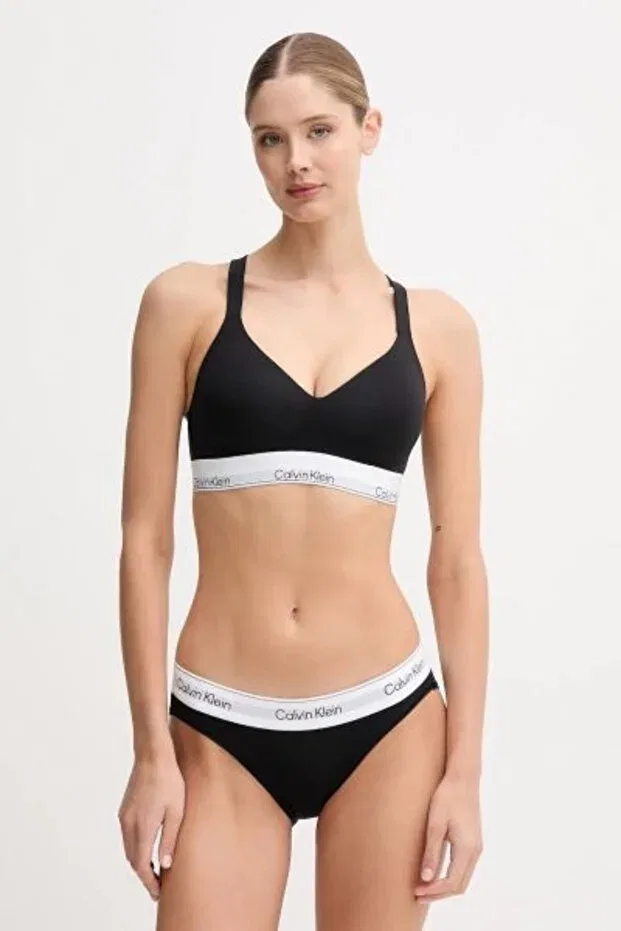 Женские бралетт с регулируемыми бретелями Calvin Klein, Black — фото 3