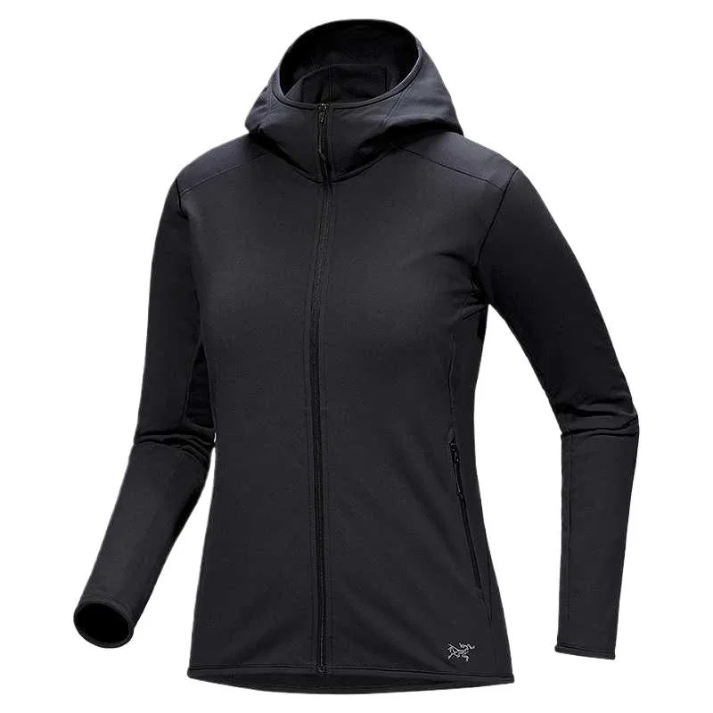 Женский флисовый свитер с длинным рукавом Arcteryx, Drifting Wood White/Sea Salt — фото 3