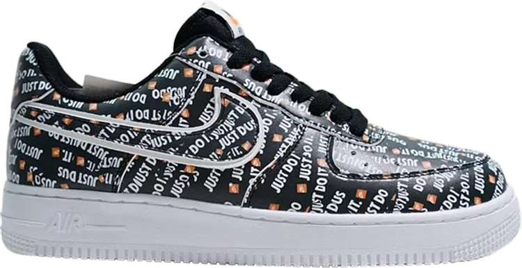 

Кроссовки Nike Air Force 1 PRM GS 'Just Do It', черный