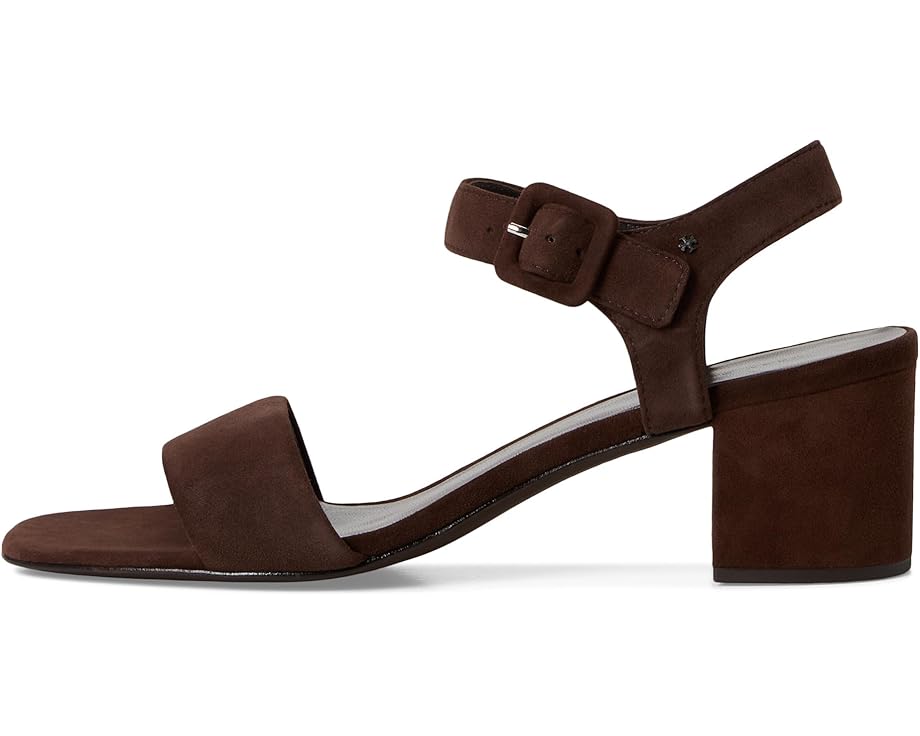 Туфли Tory Burch Double T City Sandals 55mm, цвет Dark Cocoa — фото 4