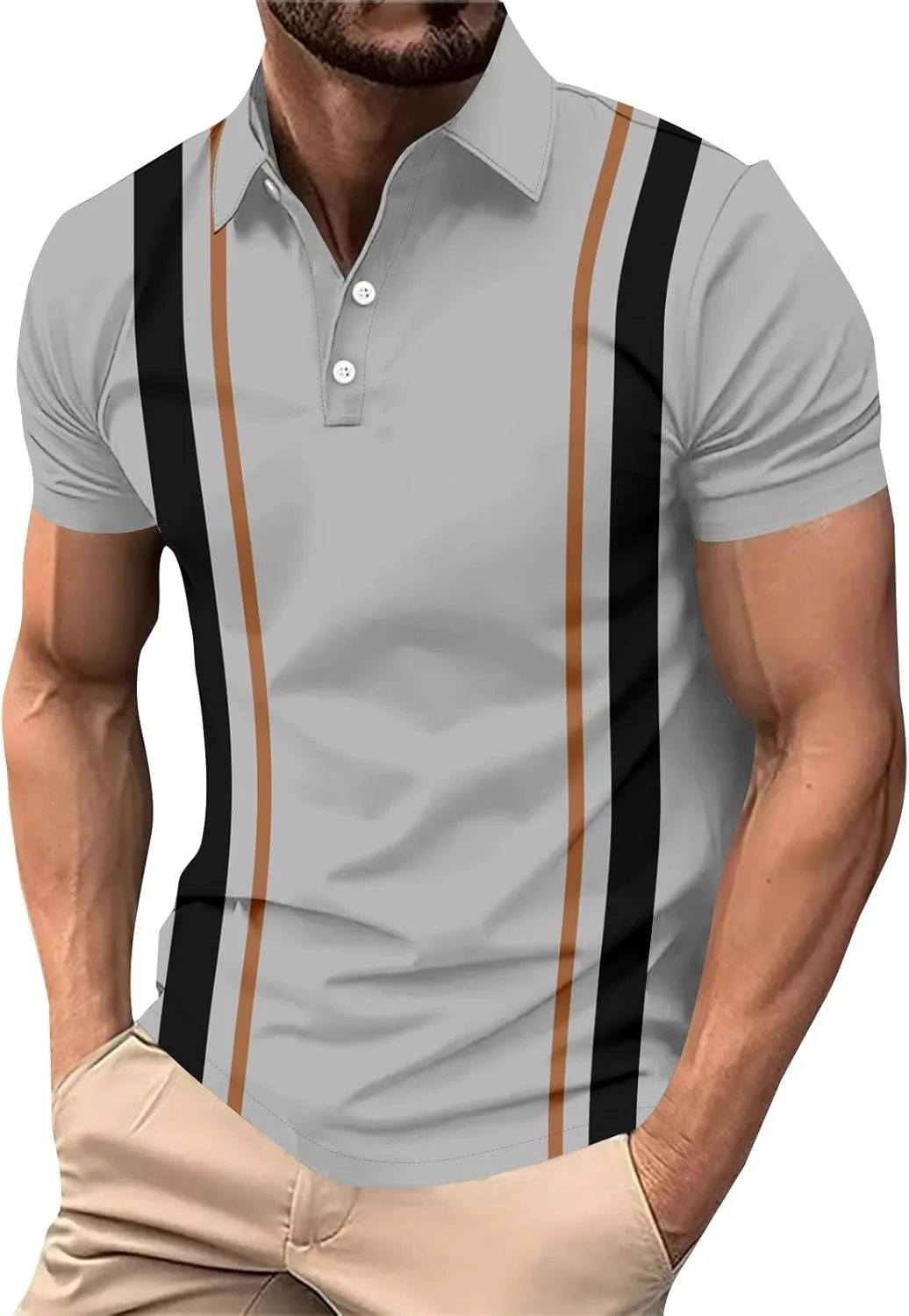 

Мужская поло Ymosrh с коротким рукавом, S-2XL