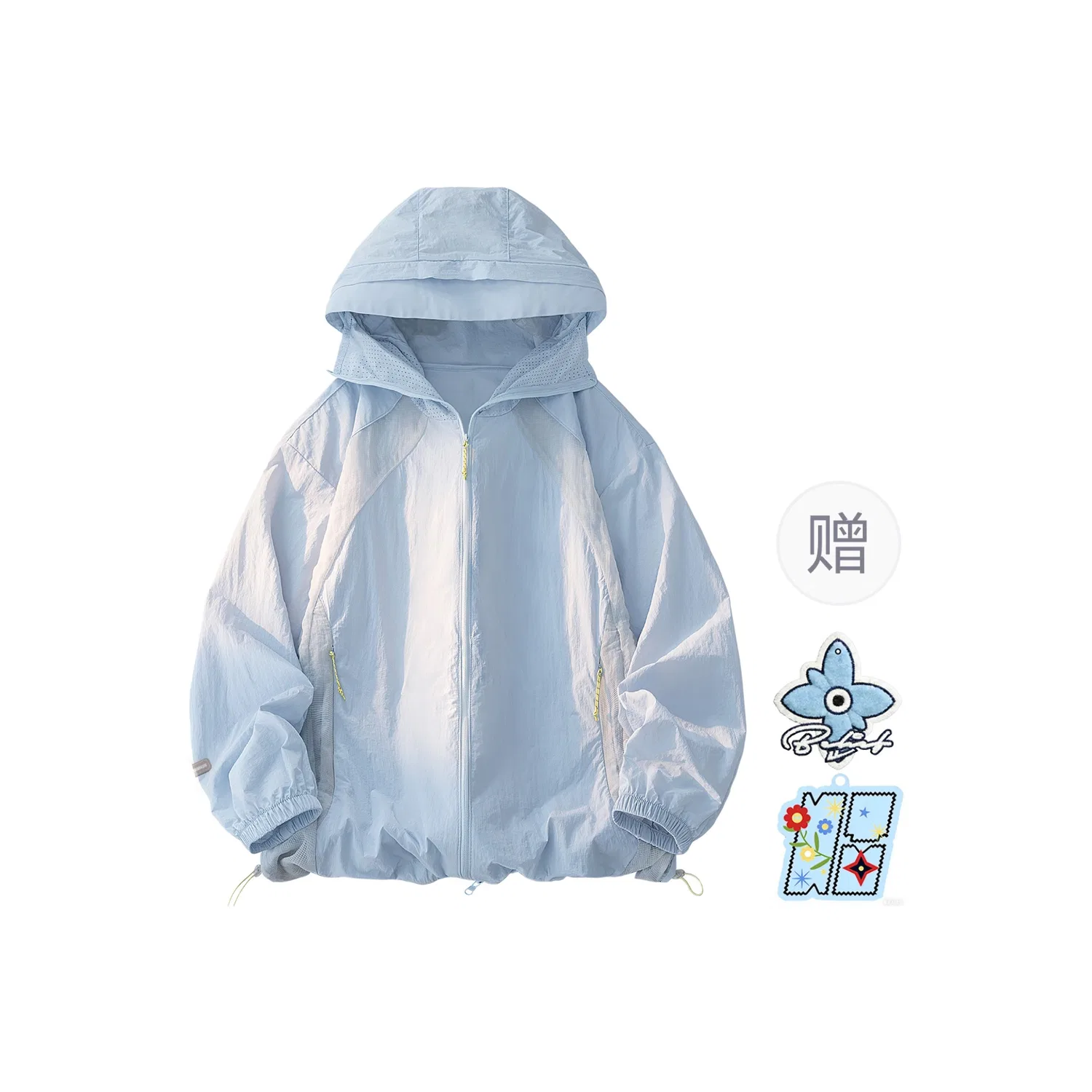 Детская одежда для защиты от солнца с длинным рукавом, Breathable Sun Protection Clothing, WARRIOR, Mint Green — фото 3