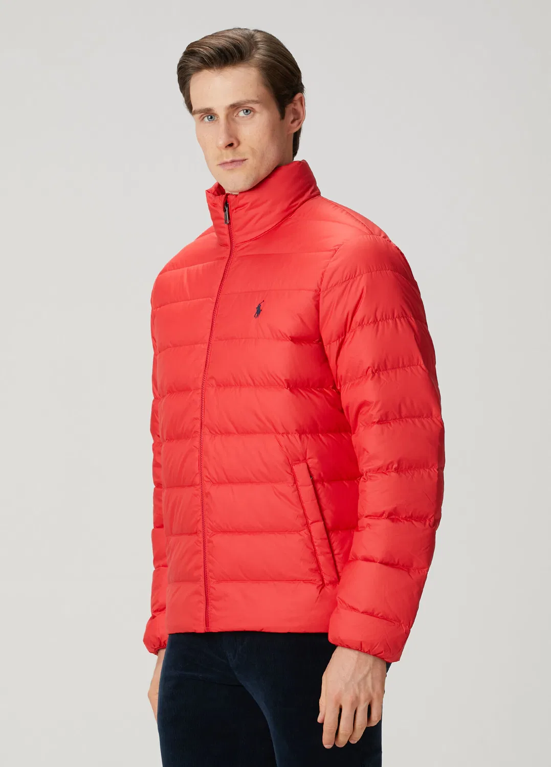 Пуховик Polo Ralph Lauren, красный — фото 3