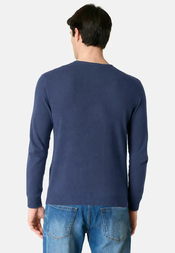 Свитер из хлопка Burt pullover U.S. Polo Assn., avio, цвет avio — фото 3