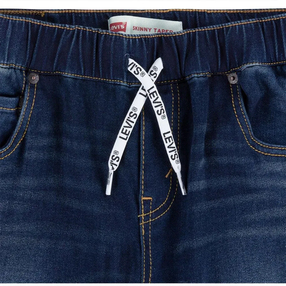 Брюки Skinny Dobby Pull On Levi's, синий — фото 3