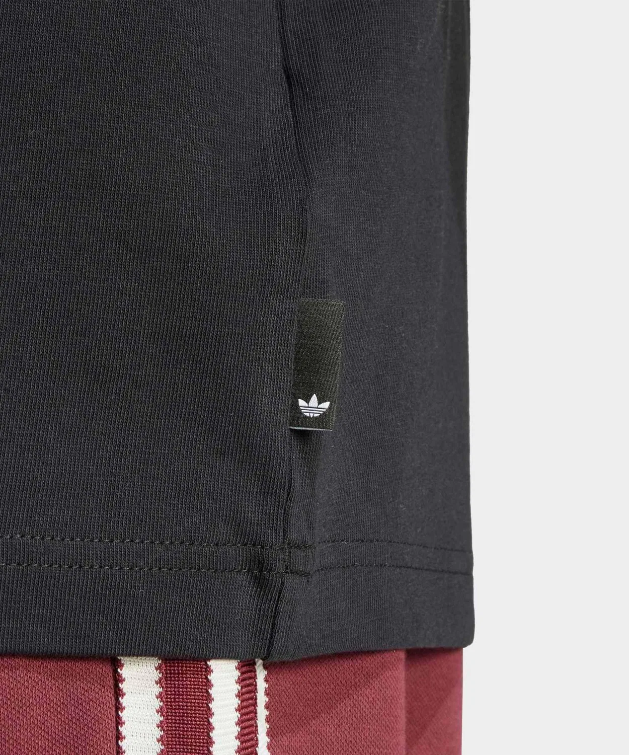 Мужская футболка с графическим принтом Trefoil Adidas Originals, Black — фото 4