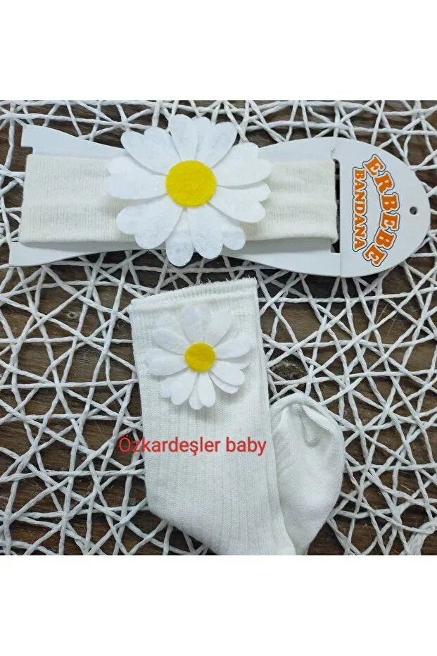 Детские носки для новорожденных с принтом Набор 2 шт Özkardeşler Baby, Red — фото 4
