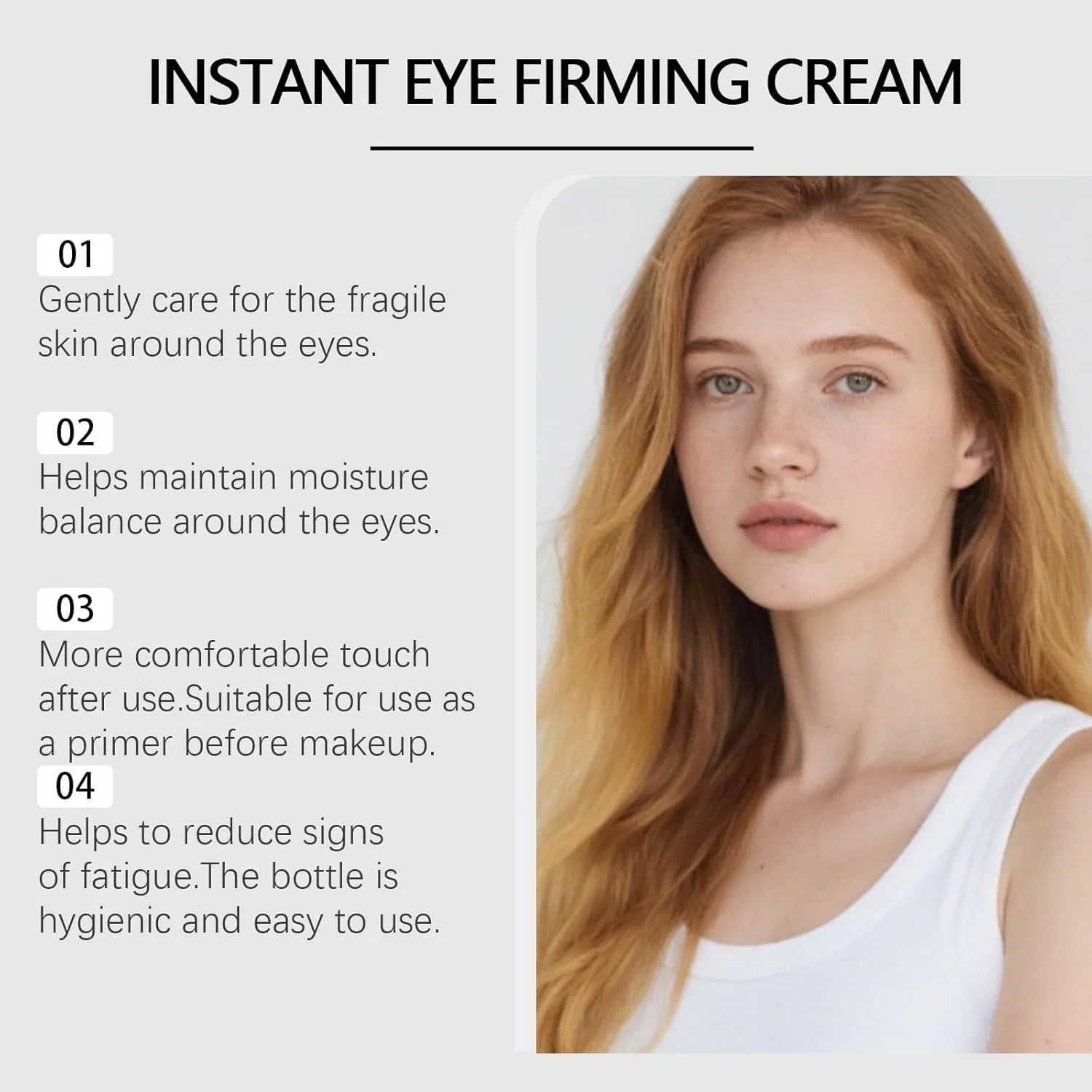 Масло для глаз Instant Firm Eye Tightener, RadiantRe, 2 шт, 15 мл, Aloe Vera — фото 4