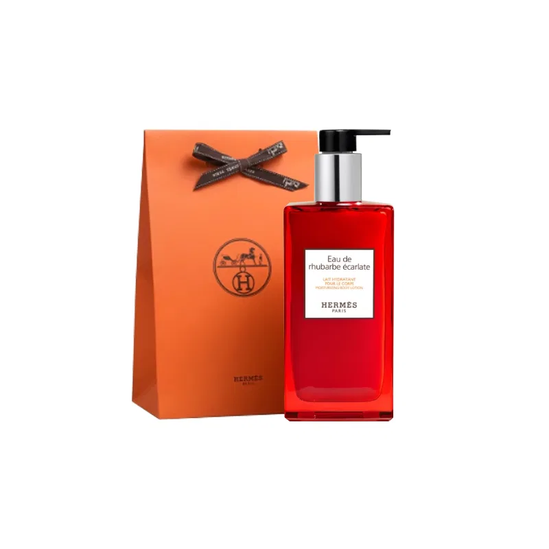 Увлажняющий лосьон для тела с ароматом Lagoon Garden, 200 мл, HERMES, Crimson Fire Ginseng
